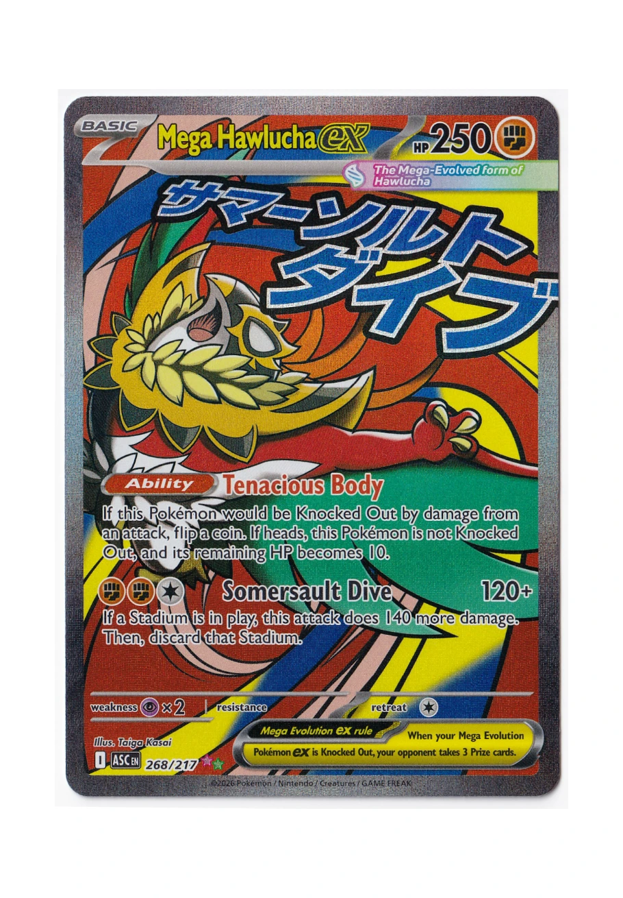 Mega Hawlucha ex front