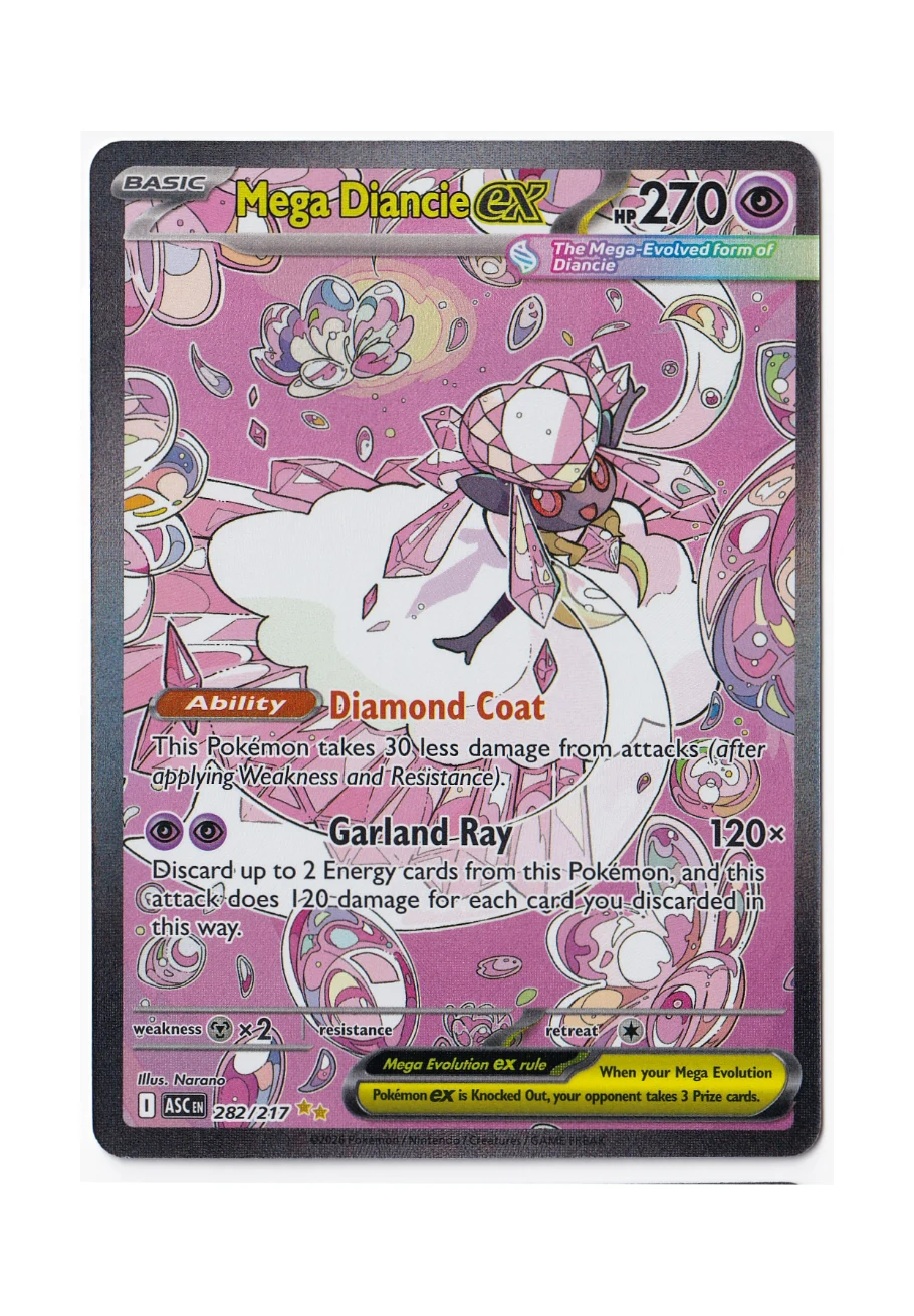 Mega Diancie ex front