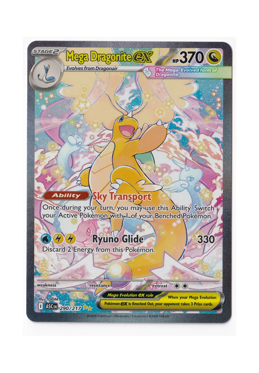 Mega Dragonite ex front