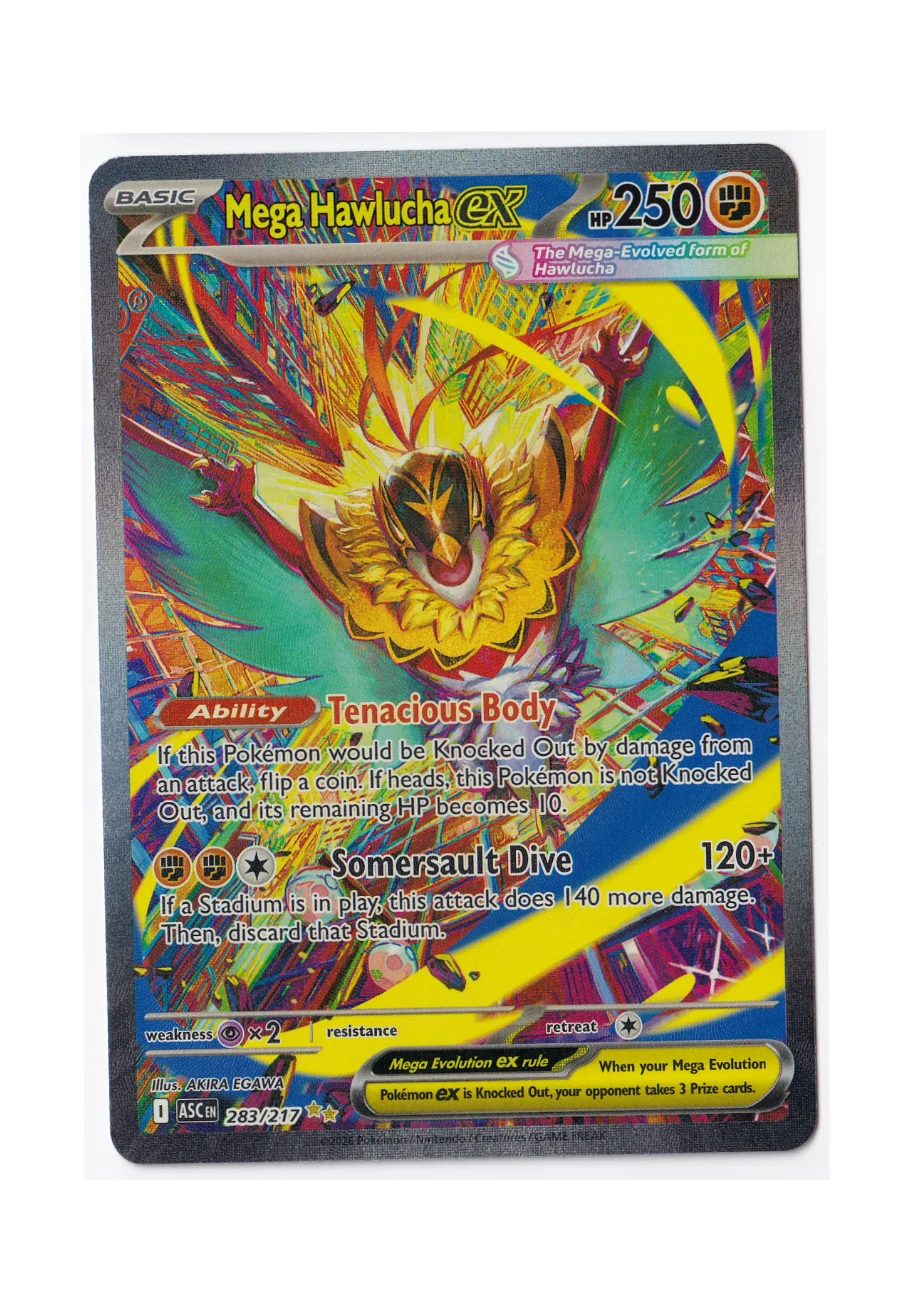 Mega Hawlucha ex front