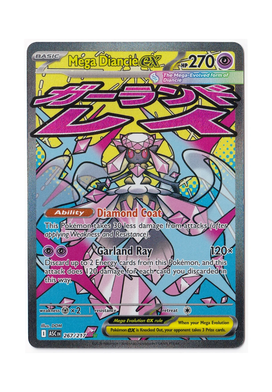 Mega Diancie ex front