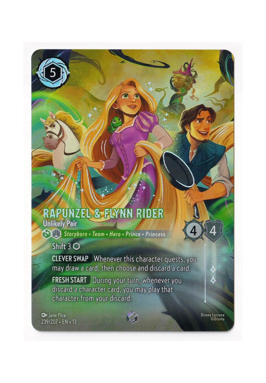 Rapunzel & Flynn Rider - Unlikely Pair V.2 front